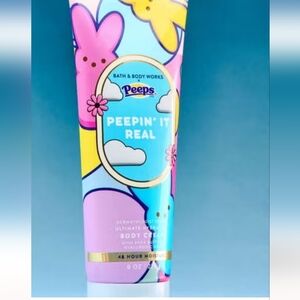 Bath & Body Works Peeps Peepin' It Real Body Cream - Pink & Blue